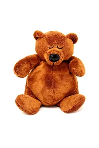 Kahverengi Uykucu Peluş Ayı