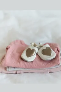 Pembe Kalpli Yenidoğan Hediye Seti